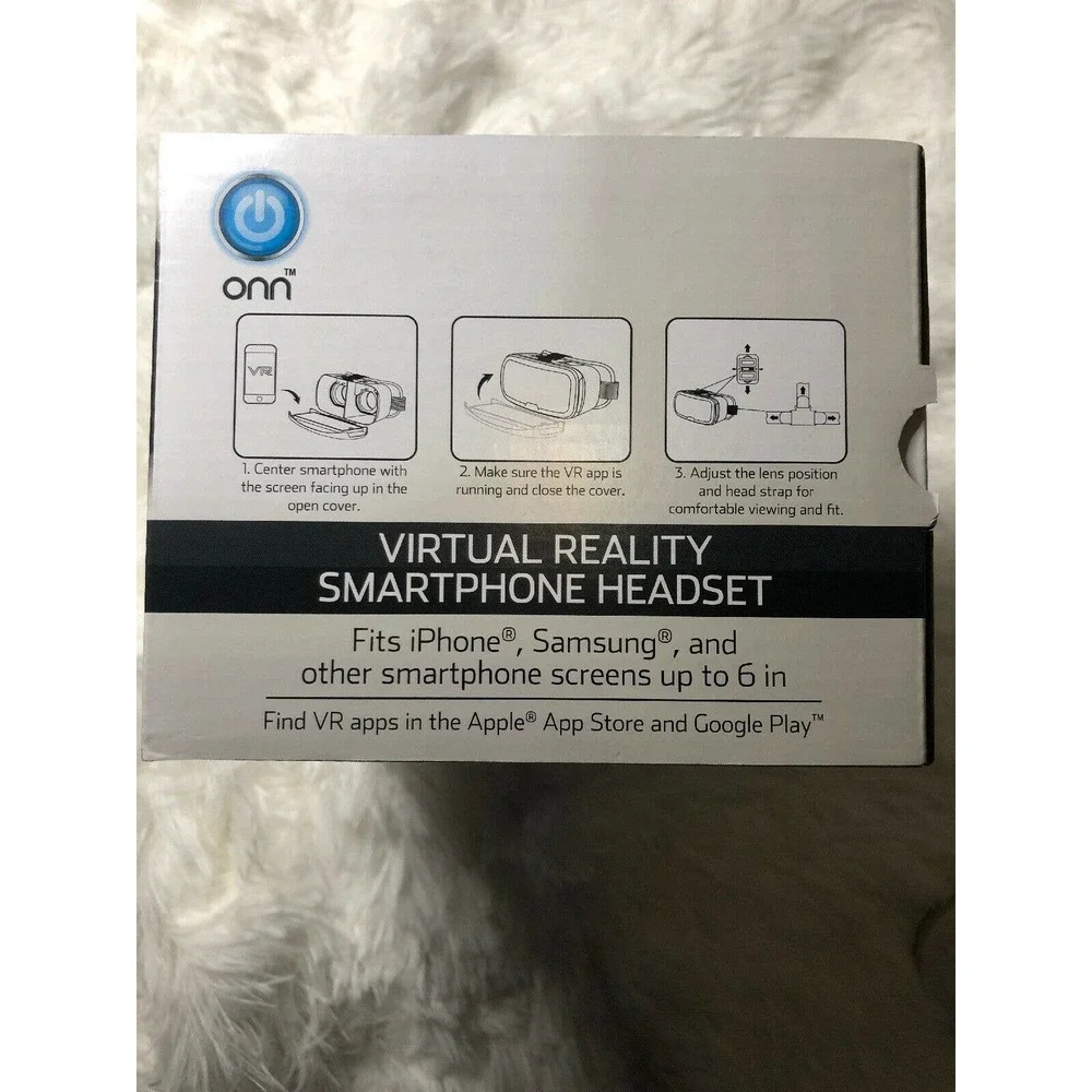 Virtual Reality Smartphone Headset for Samsung, iPhone & others up to 6
